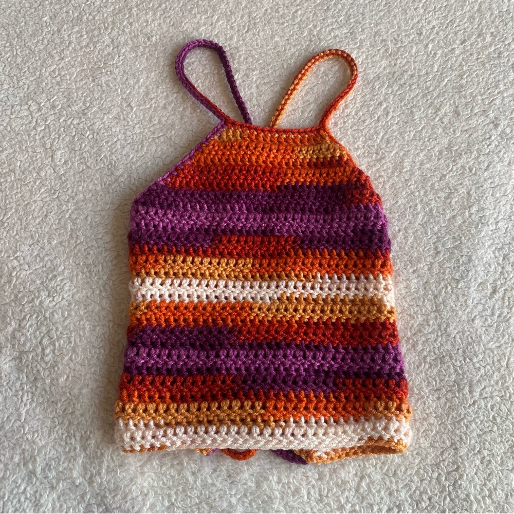 Handmade Crochet top - Picture 1 of 2